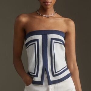 Caroline Constas Monochrome Knit Top